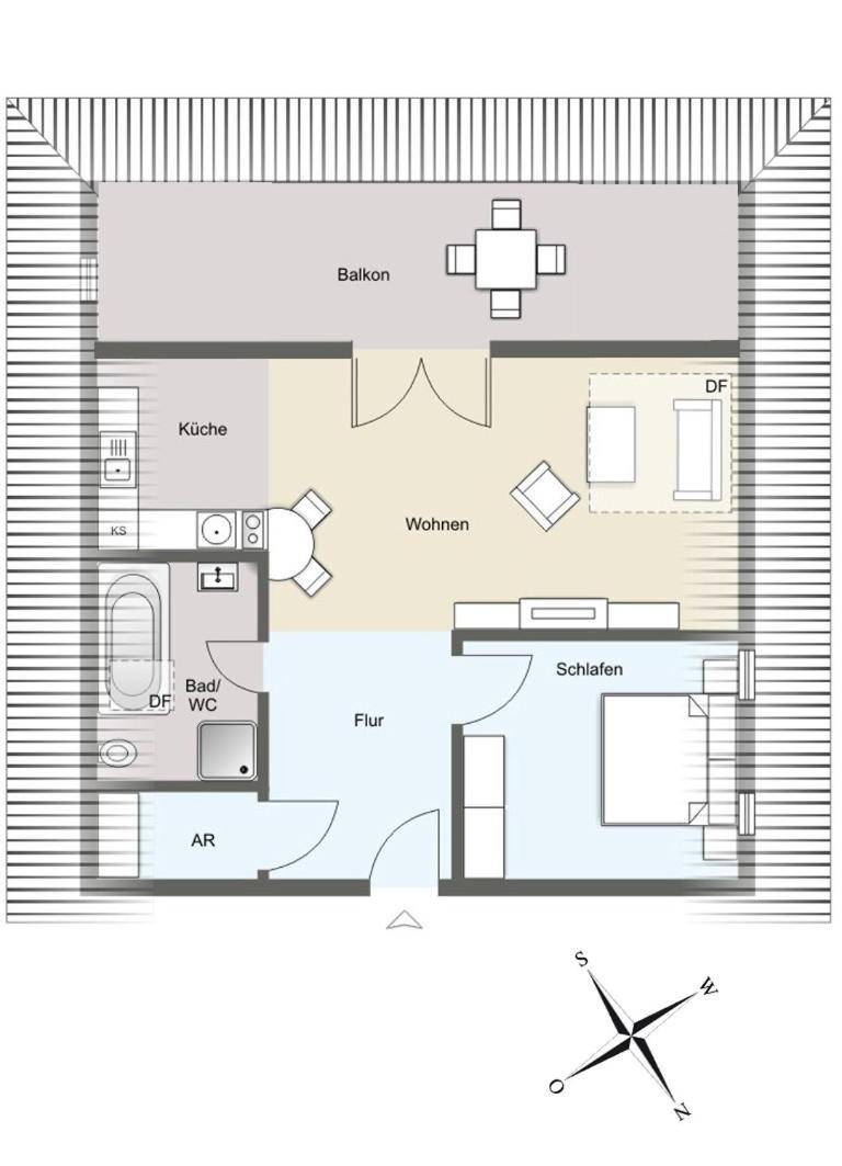 Vila Schoene Fewo Mit Badewanne, Geschuetzter Dachterrasse Und Wlan Heringsdorf  Exteriér fotografie